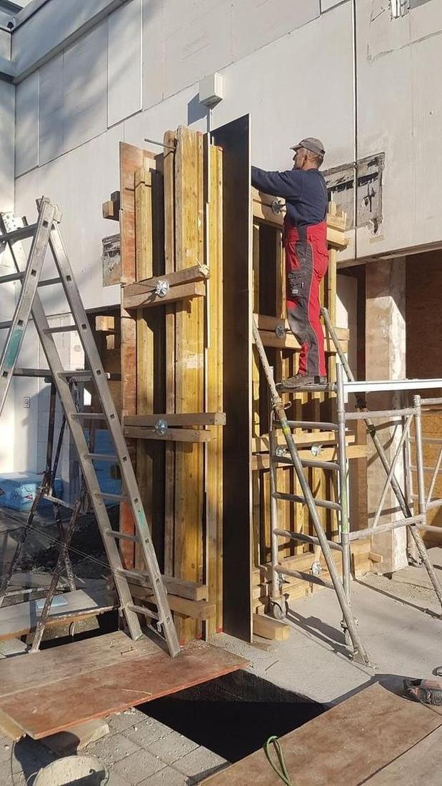 Rohbauarbeiten am Anbau &ndash; Schalung und Montage im Detail
