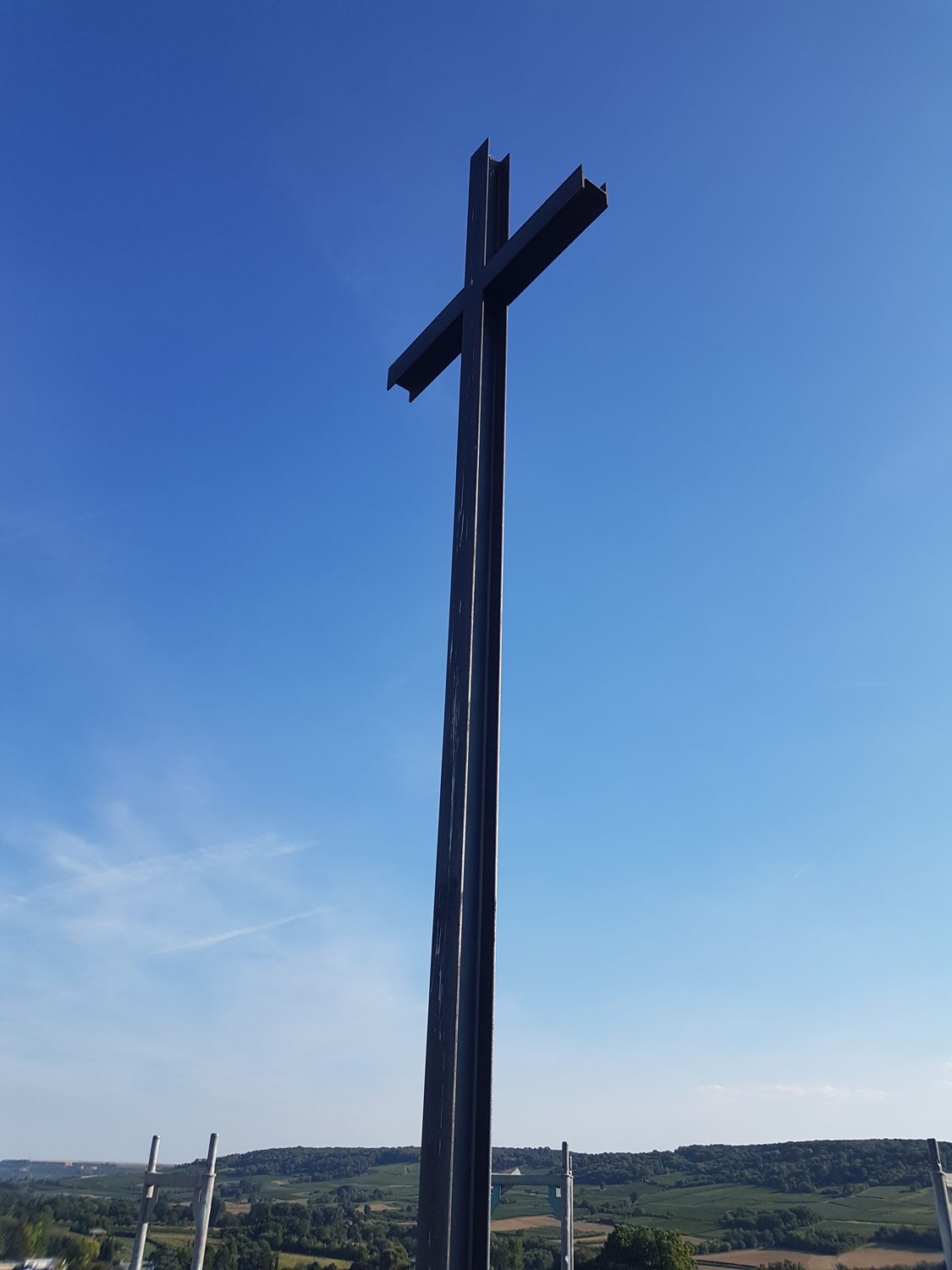 Stahlkreuz des Glockenturms Ingelheim